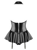 Gorset ze spódniczką figi komplet obsessive l/xl
