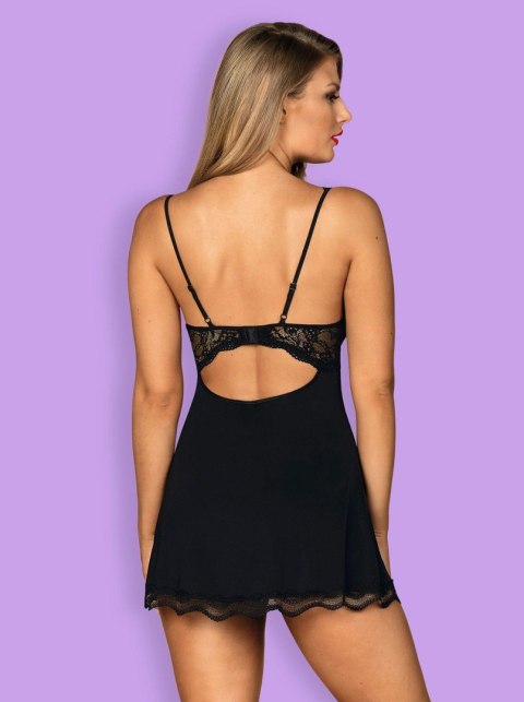 Komplet babydoll koszulka stringi obsessive l/xl