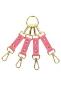 Uprząż na ręce i nogi - Hogtie Pink