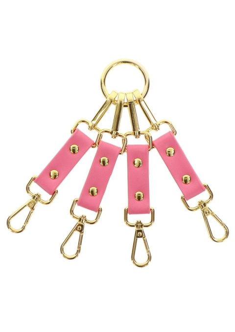 Uprząż na ręce i nogi - Hogtie Pink