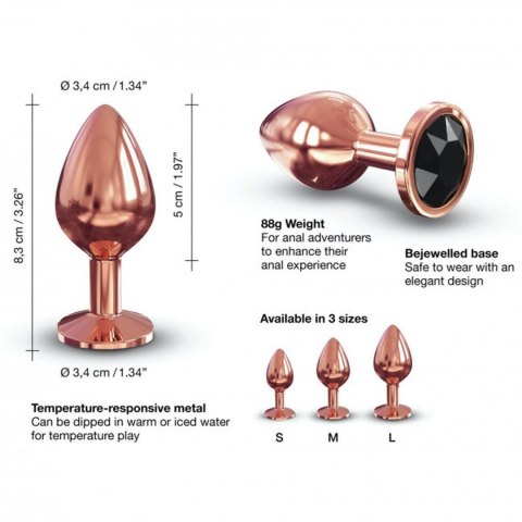 Marc Dorcel Diamond Plug Korek Analny Metal 8 cm