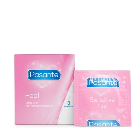 Pasante Sensitive/Feel Condoms 3 pcs
