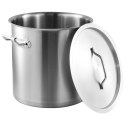 GARNEK GASTRONOMICZNY Z POKRYWĄ STALOWĄ 21L KINGHOFF KH-1962