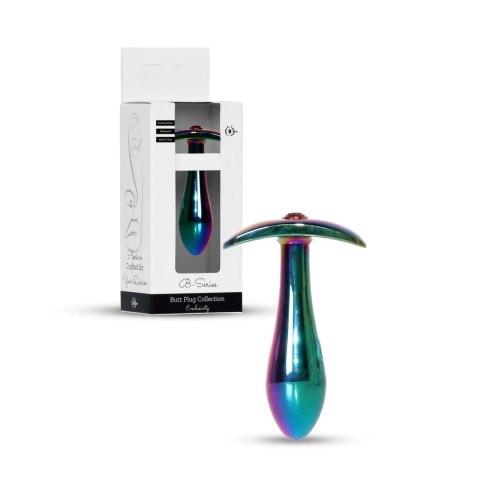 Metalowy plug analny Jewellery Multicolour PLUG rozmiar S