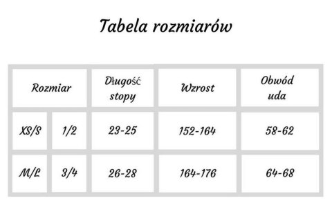 Bielizna- Kabarette/Rajstopy 153 CZARNE M/L