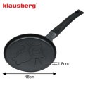 PATELNIA DO NALEŚNIKÓW Z KOTKIEM 18cm KLAUSBERG KB-7973