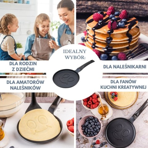 PATELNIA DO UŚMIECHNIĘTYCH NALEŚNIKÓW 18cm KLAUSBERG KB-7971