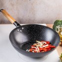 WOK Z POWŁOKĄ MARMURKOWĄ 30cm KINGHOFF KH-1983