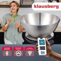 ELEKTRONICZNA WAGA KUCHENNA 5kg/1.8l KLAUSBERG KB-7939 Bluetooth