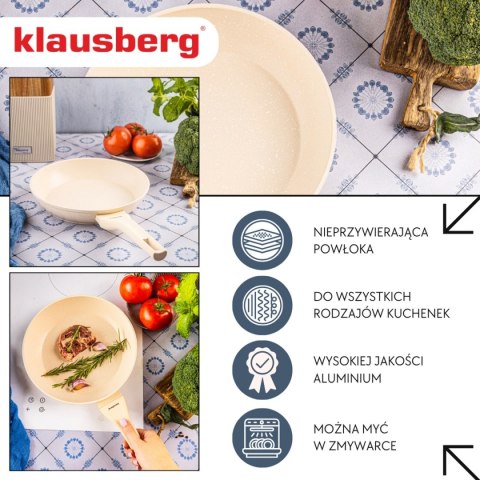 PATELNIA MARMURKOWA KLAUSBERG 24cm KB-7989