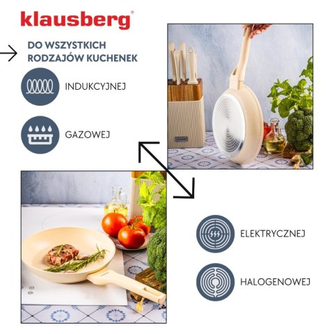 PATELNIA MARMURKOWA KLAUSBERG 24cm KB-7989