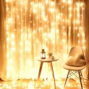 KURTYNA ŚWIETLNA 300 LED 3m Z PILOTEM 839439