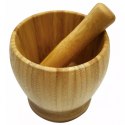 KUCHENNY MOŹDZIERZ BAMBUSOWY 11cm KINGHOFF KH-1617