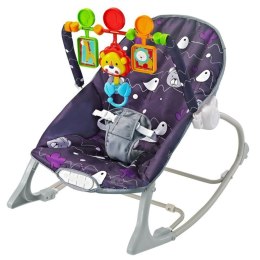 Leżaczek little forest purple EUROBABY