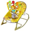 Leżaczek little savanna yellow EUROBABY