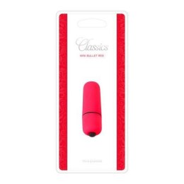 Wibrator Mini Vibratore Bullet Classics Red ABS Wodoodporny Cichy