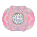 Gemoria Silicone Butt Plug - Dual Crescent (Glow-In-The-Dark)