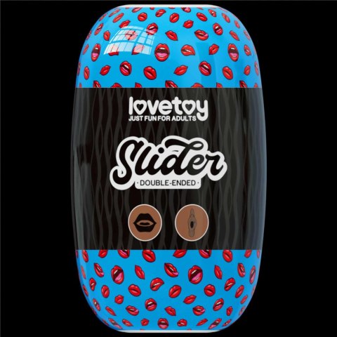 Slider Double-Ended Masturbator Mouth and Vagina