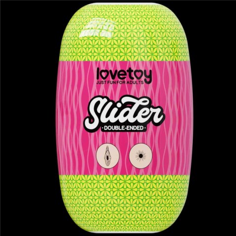 Slider Double-Ended Masturbator Vagina and Anus