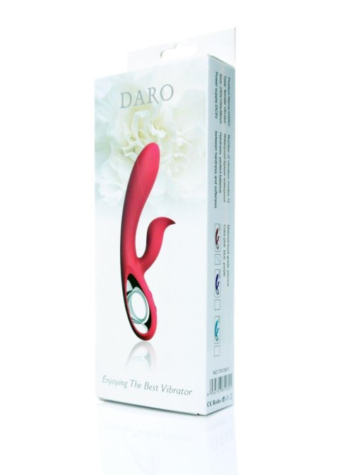 Wibrator Daro USB Fioletowy 12 Funkcji Silikon Medyczny Wodoodporny