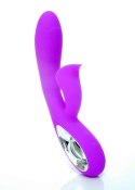 Wibrator Daro USB Fioletowy 12 Funkcji Silikon Medyczny Wodoodporny