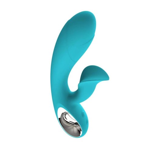 Wibrator Daro USB Niebieski 12 Funkcji Silikon Medyczny Wodoodporny