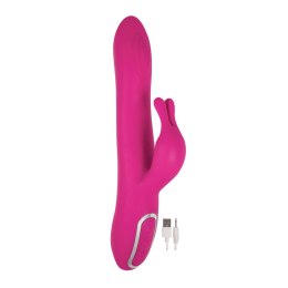 Wibrator Królik Isabella 5 Funkcji Silikon Medyczny USB Różowy