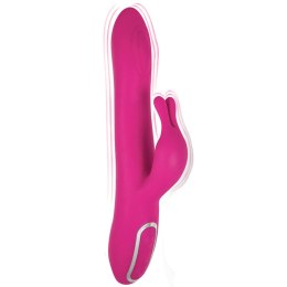 Wibrator Królik Isabella 5 Funkcji Silikon Medyczny USB Różowy