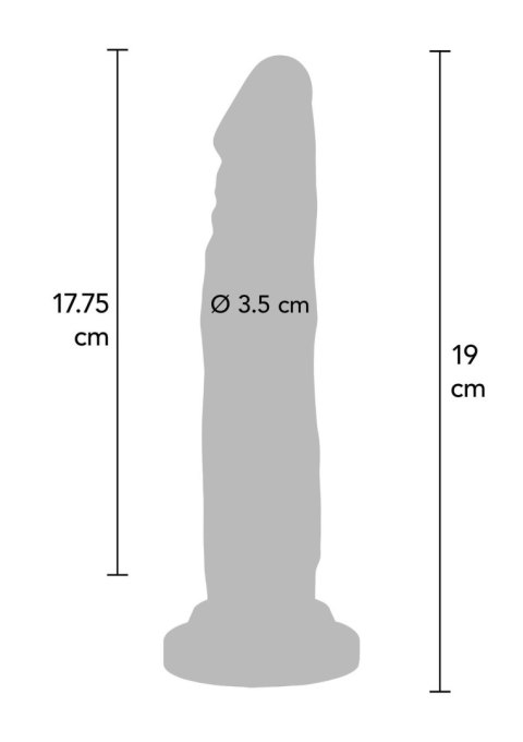 Happy Dicks Dong 7.5 inch Pink