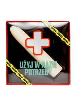 Wibrator Awaryjny Biały Z Regulacją Prędkości Wibracji Zabawa