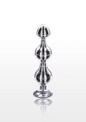 Diamond Star Beads Medium Silver