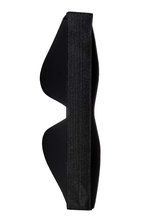 BLAZE Blindfold Black opaska na oczy neoprenowa regulowana uniwersalna