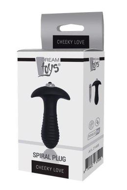 Wibrujący Plug Analny Cheeky Love Spiralny Komfort Stymulacja