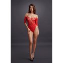 Crotchless Rhinestone Teddy - One Size