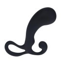 Bulb with Loop Silicone Prostate Massager - L - Black