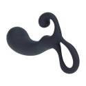 Bulb with Loop Silicone Prostate Massager - M - Black