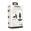 Classic Vibrating Silicone Anal Plug - S - Black