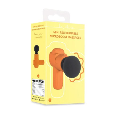 Mini Rechargable Microboost Massager - Orange