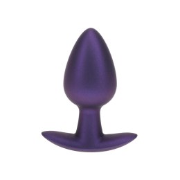 Smooth Silicone Anal Plug - Medium - 3.1 / 7,9 cm - Metallic Purple