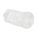 SonicPull - Suction and Vibration Masturbator Pump - Multimedia Enhanced - Metallic Blue