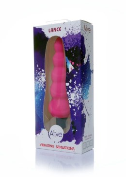 Wibrator Analny Lance Plug Silikon Medyczny Wodoodporny 14 cm