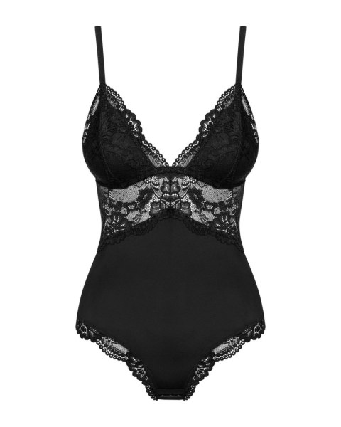 Body Bielizna 810-TED-1 Czarne Koronkowe Usztywniane Miseczki L/XL