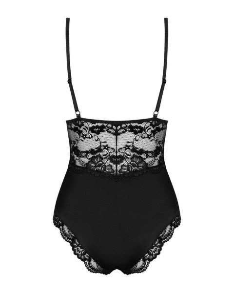 Body Bielizna 810-TED-1 Czarne Koronkowe Usztywniane Miseczki L/XL