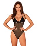 Body Selinne XL/2XL Czarne Regulowane Ramiączka Kolorowe Fiszbiny