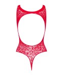 Body Bielizna B120 Czerwone Seksowne Dziane S/M/L Elastyczne