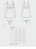 Bielizna Idillia Babydoll L XL Seksowna Koronka Siateczka Stringi