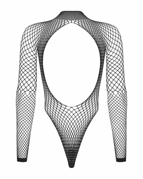 Body Bielizna B125 Czarne Seksowne Prześwitujące Multistretch S/M/L