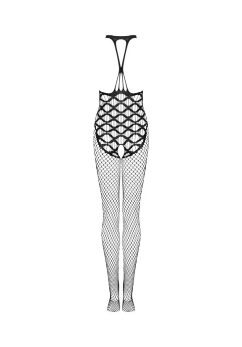 Bodystocking Obsessive G332 Czarne Kabaretki Otwarty Krok S/M/L