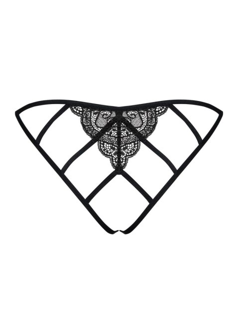 Figi Otwarte Miamor L/XL Koronka Elastyczne Paseczki Spicy Bielizna
