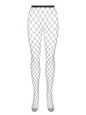 Rajstopy Kabaretki Bielizna-S812 Czarne XL/XXL Elastyczne Nylon